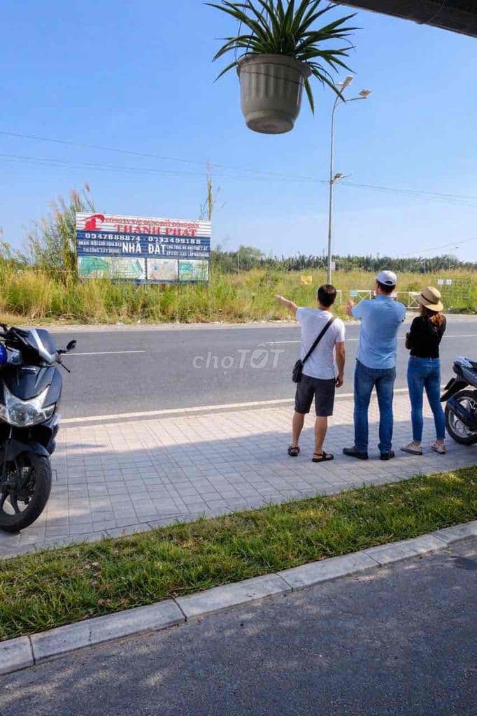 Bán đất sổ đỏ KDC Thái Sơn, lô C11,DT : 10x25 . Đg 12m . Giá: 65tr/m2