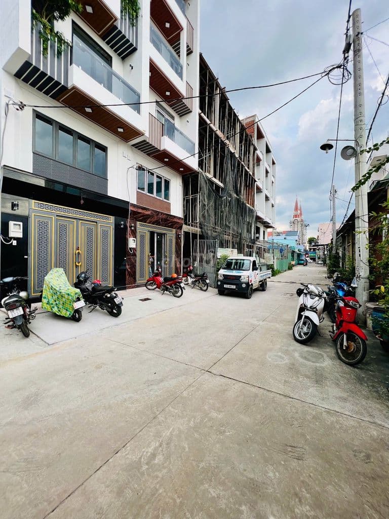 Bán Nhà Phố Có Thang Máy Lê Trọng Tấn Giáp Tân Phú 4x20m 5 Tầng 9,2 Tỷ - Ảnh 2