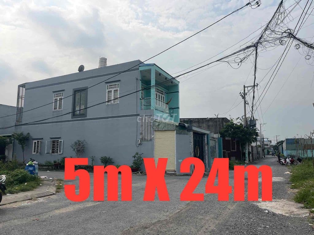 💥ĐẤT MT NHỰA 9m-5m X 24m- Gần Phan Văn Hớn-Bà Điểm