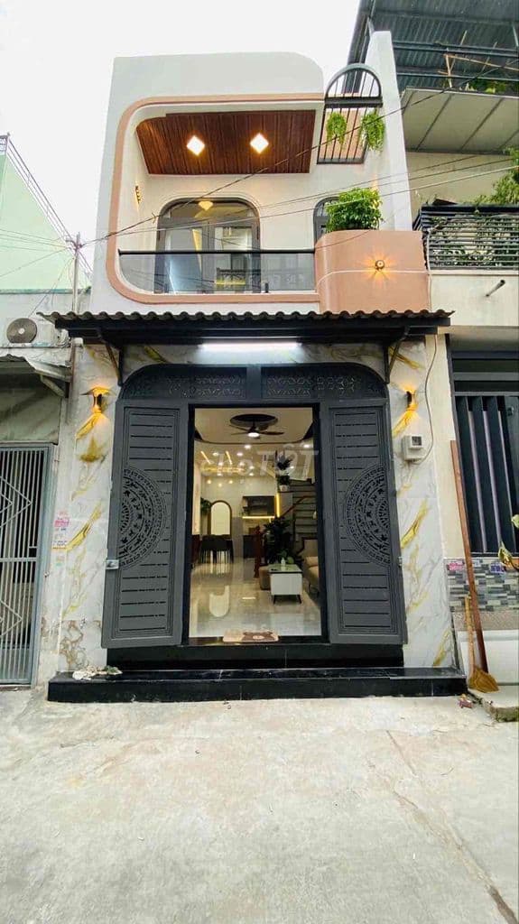 NHÀ XÂY MỚI ĐẸP, DT 4x14 , HXH 6M, TL10 , SÁT BÊN AEON MALL BÌNH TÂN,