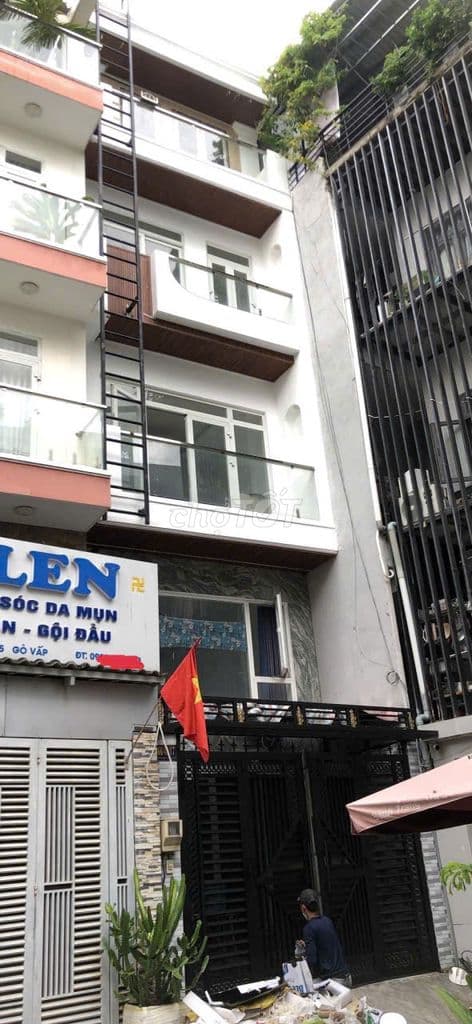Nhà hẻm xe hơi Nguyễn Thái Sơn Gò Vấp, 285m2, 12 phòng cho thuê