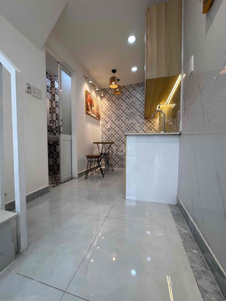 Nhà HXH Phan Huy Ích 2 Lầu Tặng Nội Thất mới - Ảnh 2