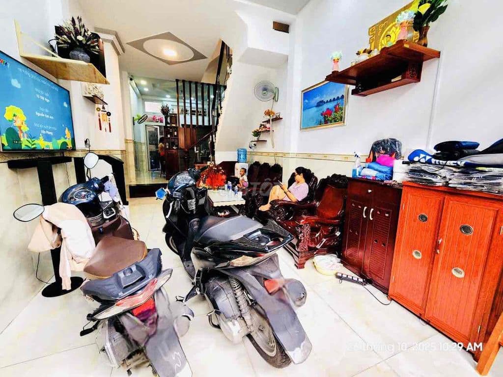 🛑Nhà đẹp, 3 tầng, hẻm 141 Tám Danh (3.6x13.4m) P4 Quận 8 - Ảnh 3