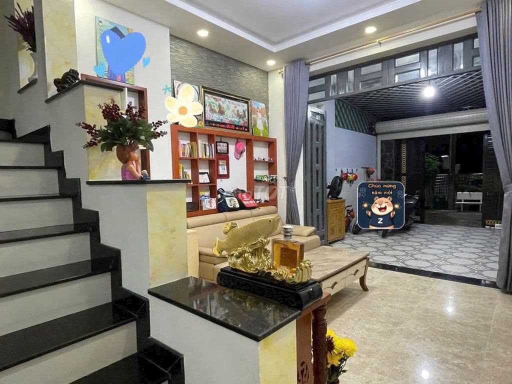 NHÀ 3 TẦNG GẦN VẠN PHÚC Ô TÔ NGỦ TRONG NHÀ 7,3 TỶ,SỔ HỒNG RIÊNG - Ảnh 2