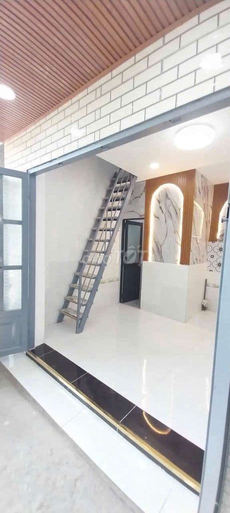Nhà Bán Mặt tiền hẻm 6m - Quốc lộ 50 Bình Hưng - 2TẦNG - 2PN - Ảnh 2