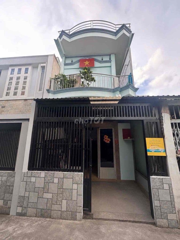 BÁN NHÀ - CƯ XÁ PHÚ LÂM A Q6 - NHÀ 3 TẦNG 72M2 (4.2X17M) NỞ HẬU 4.5M