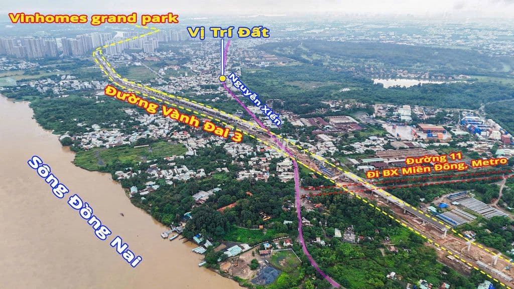 GIẢM 1 TỶ..!! BÁN ĐẤT 267M2 NGAY METRO - VÀNH ĐAI 3..!!