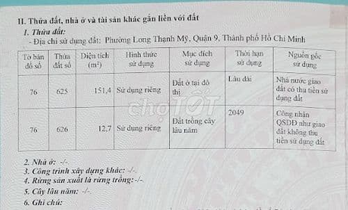 Bán đất thổ cư (11x27) mặt tiền đường 23 gần Vinhome Grand Park - Ảnh 3