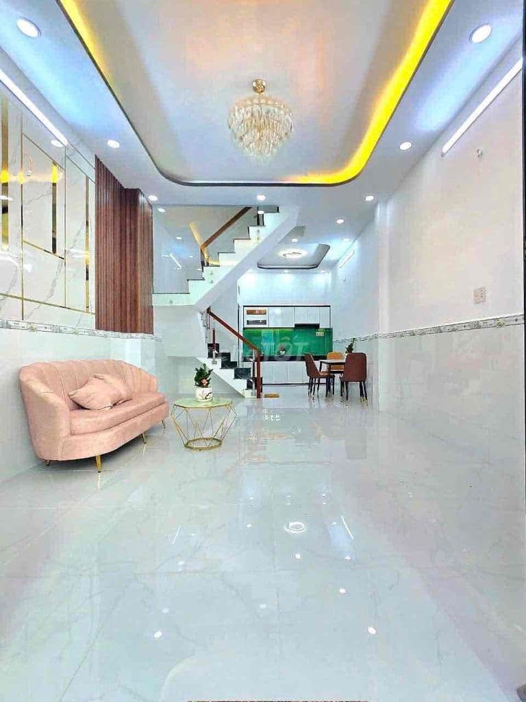 Bán Nhà Shr DT:4x10m 2Tầng 2Pn Huỳnh Tấn Phát Nhà Bè - Ảnh 2