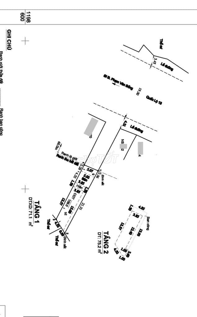 Chính Chủ. Nhà Mặt Tiền QL13, Hiệp Bình Chánh, Thủ Đức - Ảnh 3