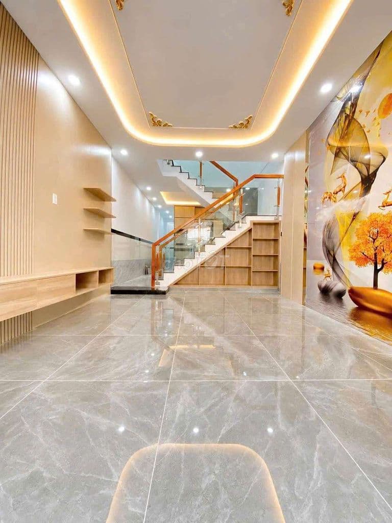 Bán nhàđẹp gầnTô Ký 1xẹc đg Phạm Thị Giây 4*18m sổđỏ chung Giá2TỶ100tr - Ảnh 2