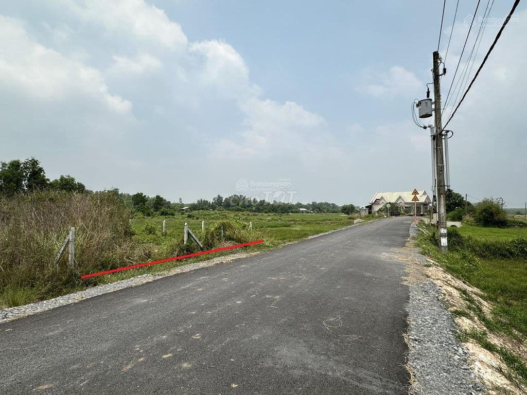 Bán lô đất mt đường nhựa 812, dt 440,7m, có 150m thổ, xã An Phú - Ảnh 3