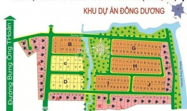 Bán đất nền giá rẻ KDC Đông Dương, P. Long Trường, TPHCM chỉ từ 4,8 tỷ