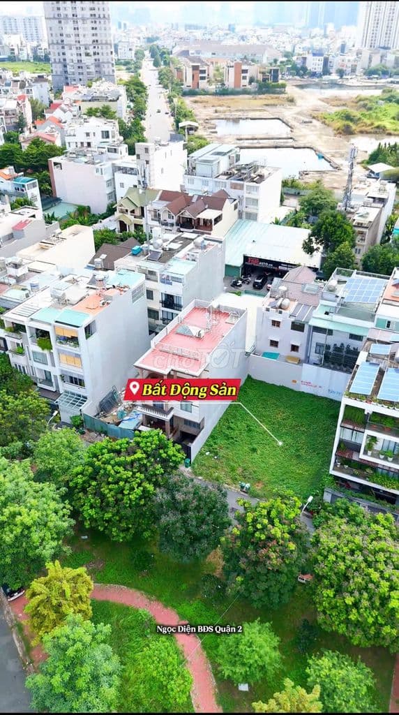 Đất biệt thự view công viên DT:160m2(8mx20m) An Phú-An Khánh-Quận 2 - Ảnh 2