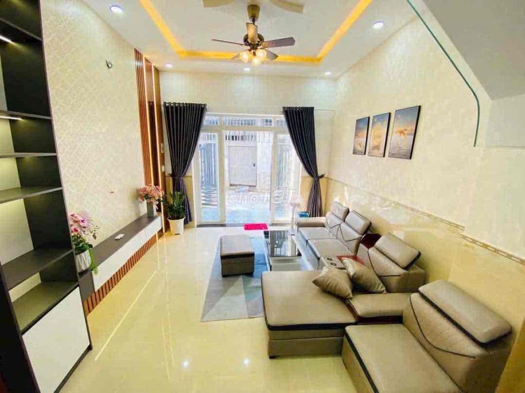 Nhà sh riêng đúc 3 lầu hẻm xe hơi 1/ thạnh xuân 43 q12 - Ảnh 3