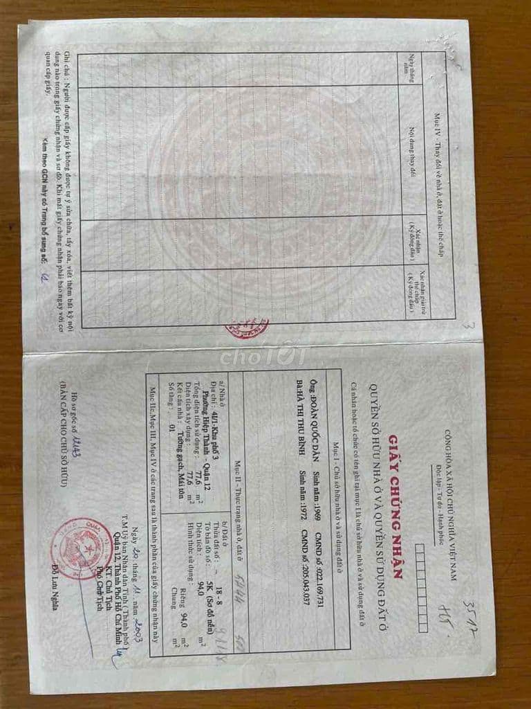 Chính chủ cần bán nhà mặt tiền Hiệp Thành 13 chợ Hiệp Thành - Ảnh 2