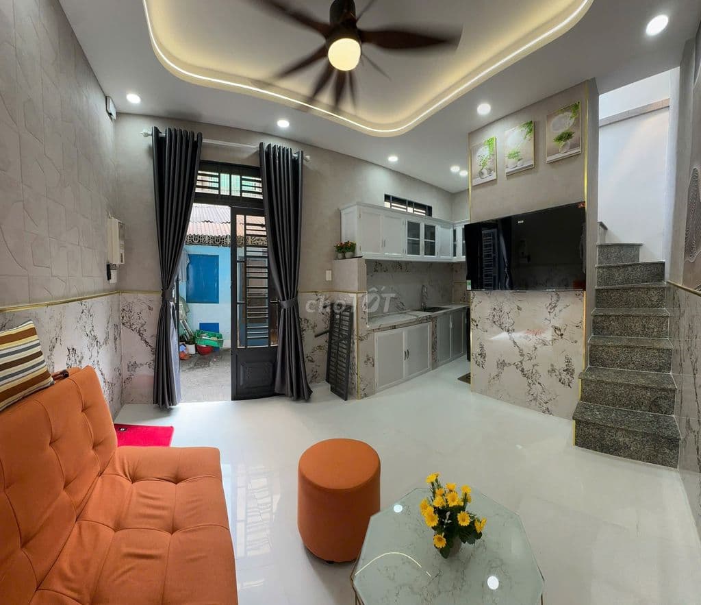 BÁN NHÀ 2 TỶ 95 NGAY QUANG TRUNG P.10 GÒ VẤP - 2 TẦNG - SỔ HOÀN CÔNG - Ảnh 2