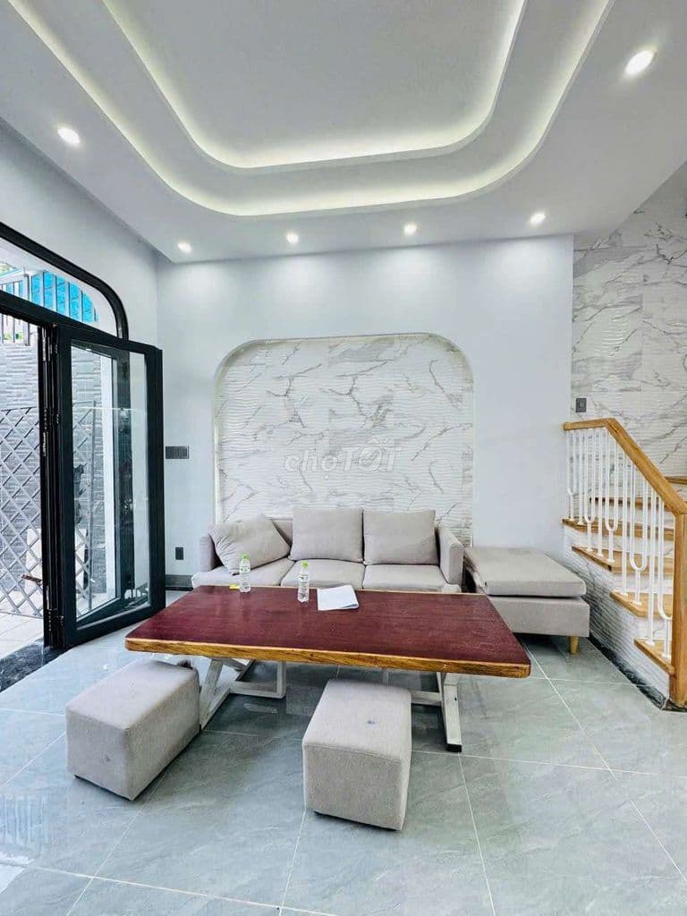 💥💥 NHÀ MỚI 4 TẦNG – HẺM XE HƠI 6M – SÁT NGUYỄN DUY TRINH - Q9.