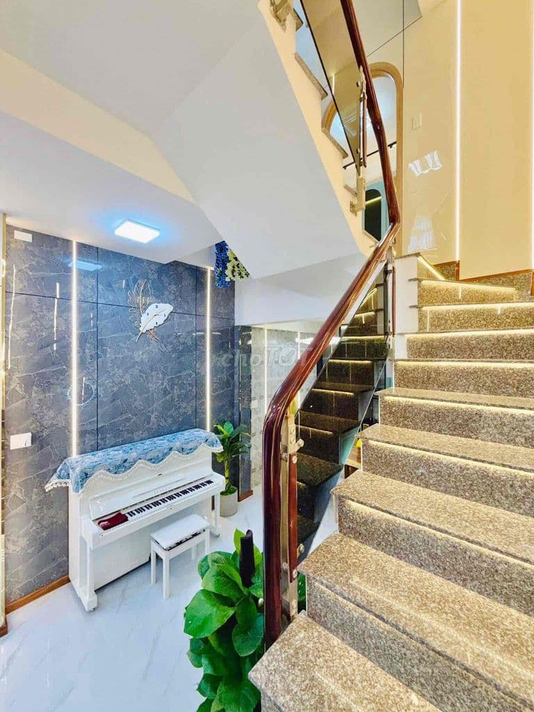 Vĩnh Hưng 45m, 5 tầng, 6.9 tỷ - Oto cạnh nhà, full nội thất ở ngay - Ảnh 2