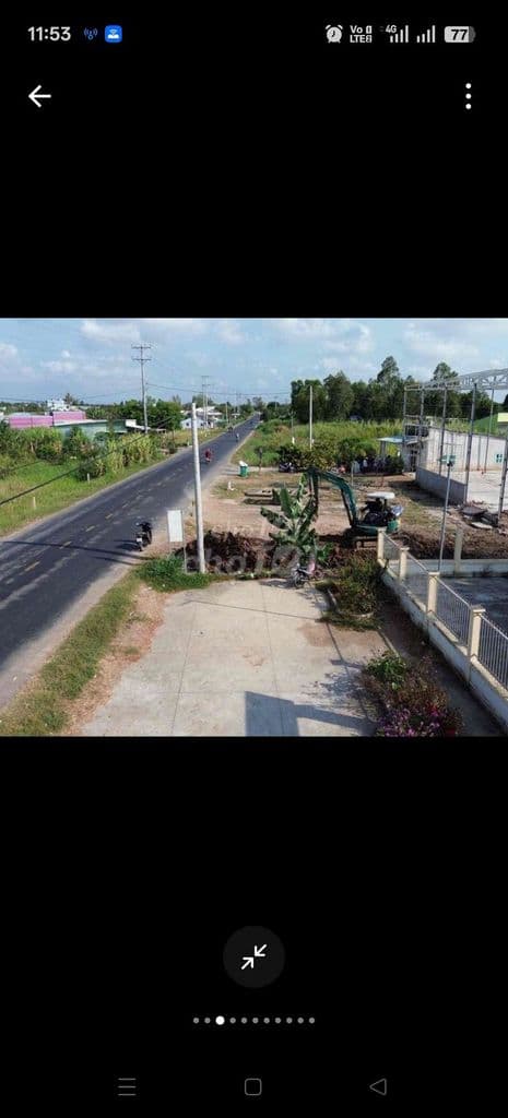 đất mặt tiền đường tỉnh 10m