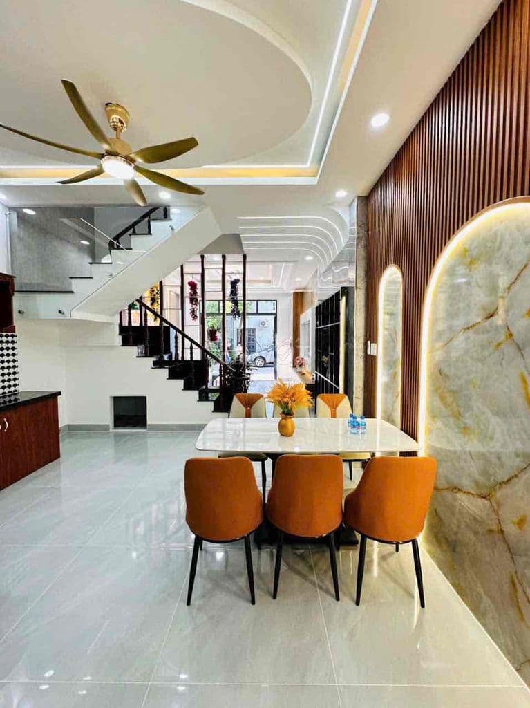 Nhà xây mới 3 tầng hẻm 12m có vỉa hè đường Thạnh Xuân 52 - Quận 12 - Ảnh 3