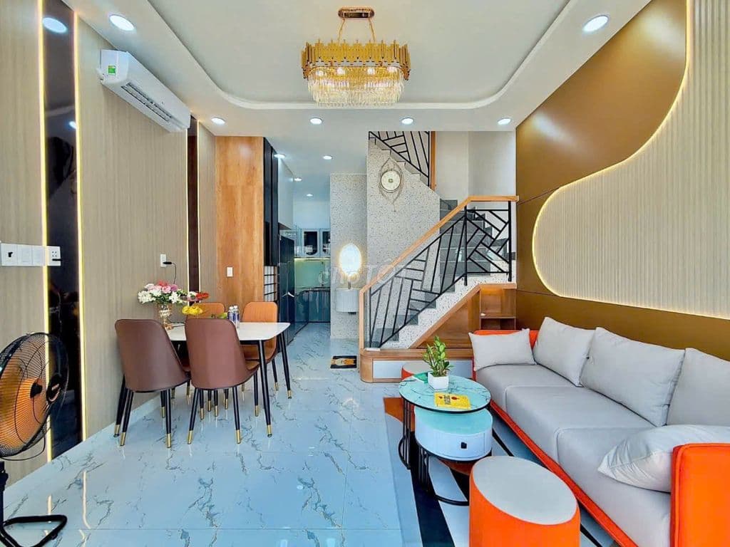 NHÀ ĐẸP TRƯƠNG ĐĂNG QUẾ Bình Thạnh FULL NỘI THẤT - HXH ĐẬU CỬA. 5Tỷ65 - Ảnh 3