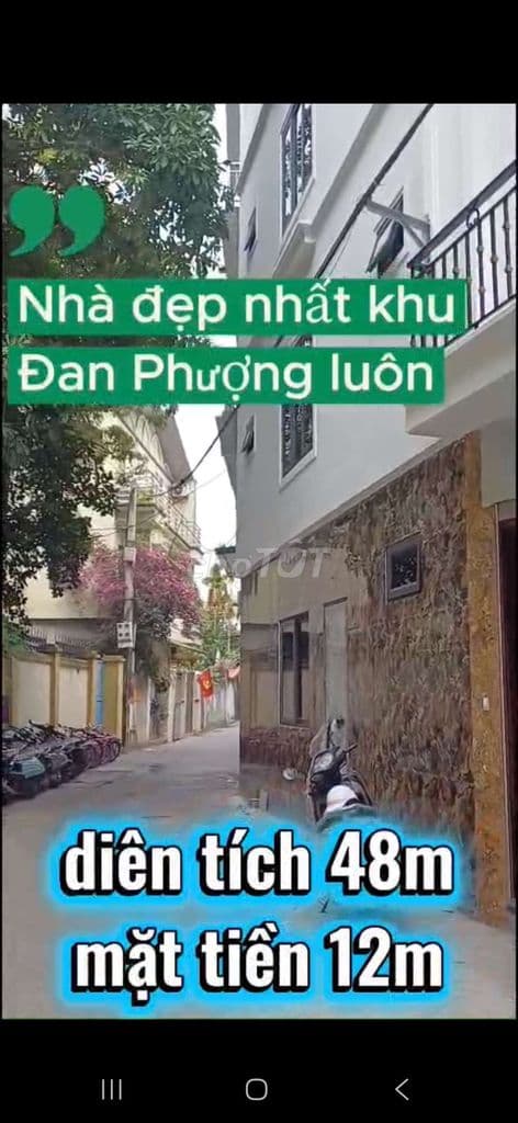 Ngõ thông ô tô dừng đỗ thỏa mái, dt 48m x 4T, giá 6,1 tỷ.