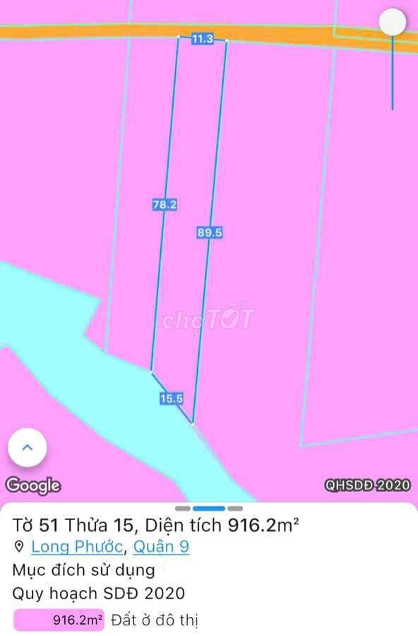 (TT Lái Xe Hưng Thịnh 50m)Lô đất ngang 11,3x79m mặt tiền đường số 8 - Ảnh 3