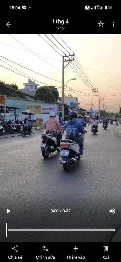 đất đường nhựa thổ cư góc 2mt - Ảnh 3