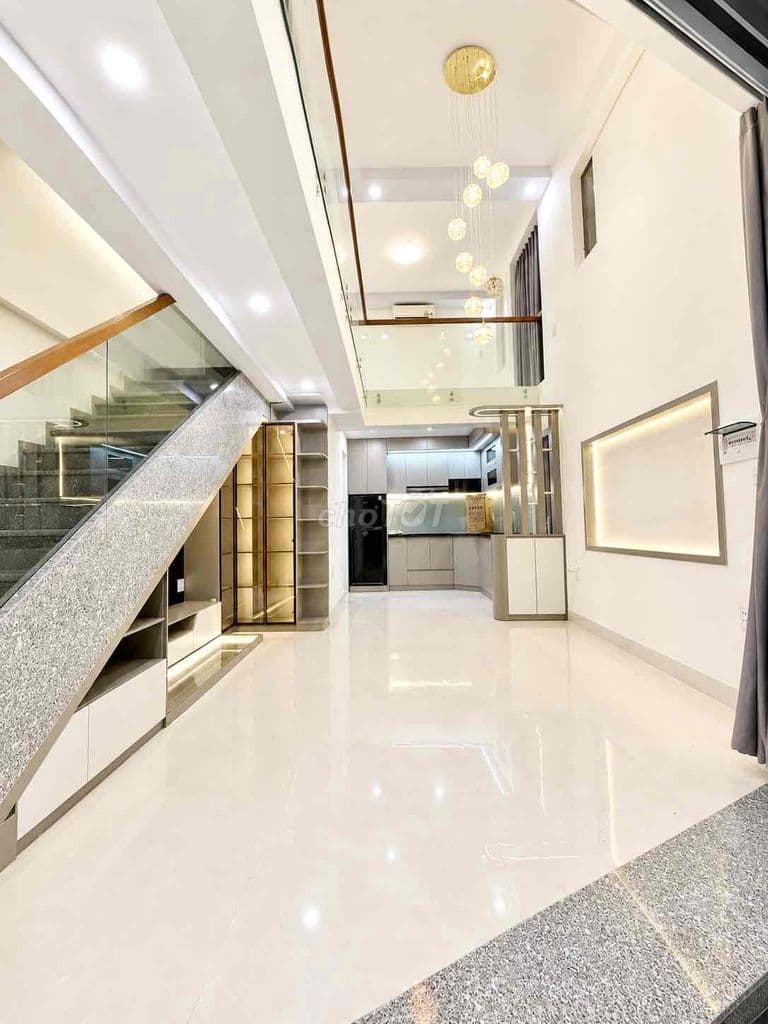 HIẾM! Nhà 4 tầng 4,5 x 11m, HXT 7 Chỗ ngủ nhà ngay Đh Văn Lang - Ảnh 2