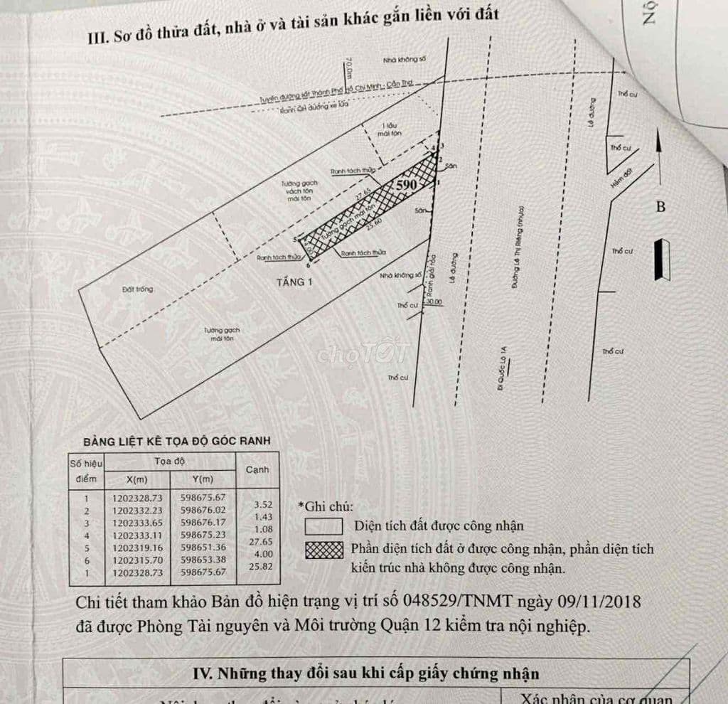 BÁN ĐẤT VỊ TRÍ VÀNG kinh doanh Q12- 300m2- MT 34m. Chỉ từ 30 TỶ - Ảnh 3
