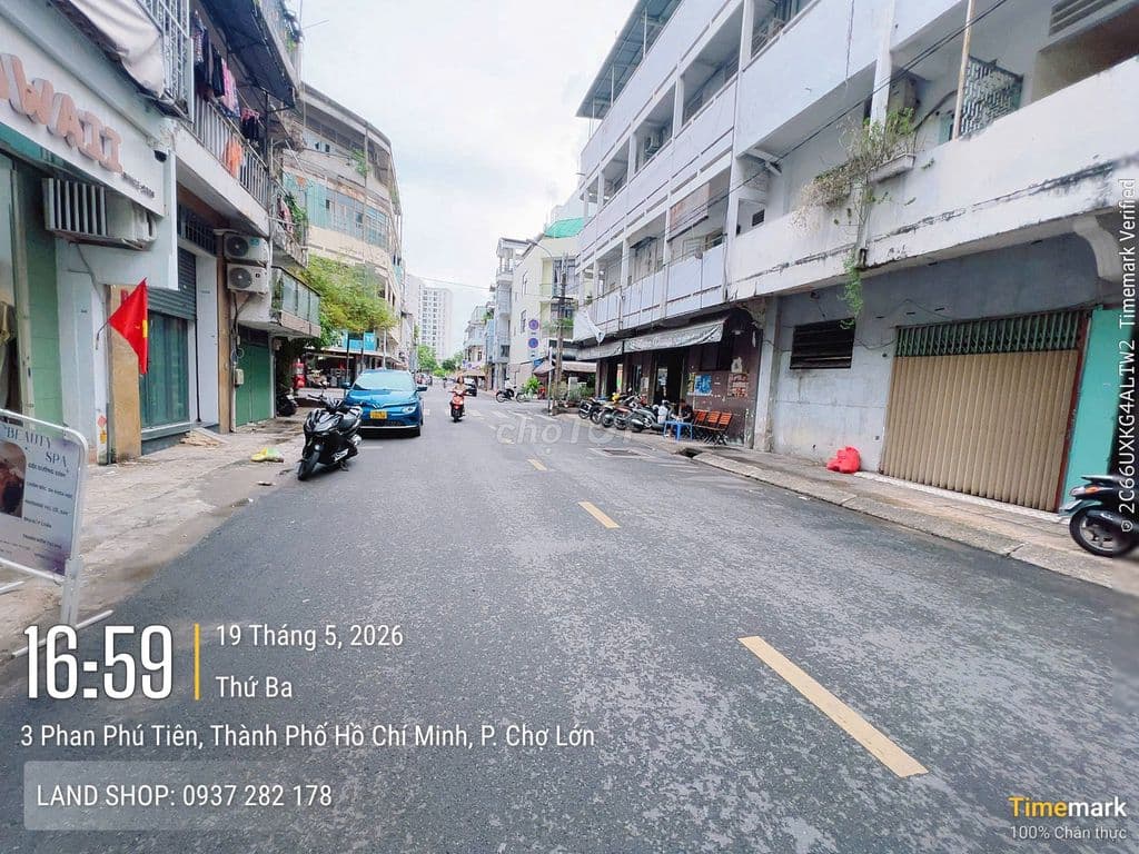 Bán Nhà Mặt tiền Quận 5, 4,45x21m 2 lầu ngay Trần Hưng Đạo chỉ 23,9 Tỷ