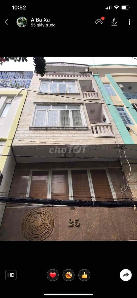 Nhà bán quận 4 đường số.