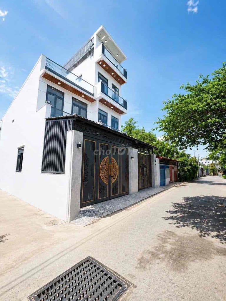 BÁN NHÀ PHỐ MẶT TIỀN HẺM XE HƠI- HUỲNH TẤN PHÁT-NHÀ BÈ.
