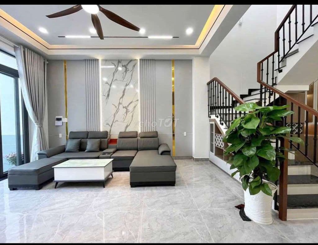 Bán nhà 1trệt1lầu sổ hồng riêng, dt 72m2 ngay KDC Phong Phú giá 980tr - Ảnh 3