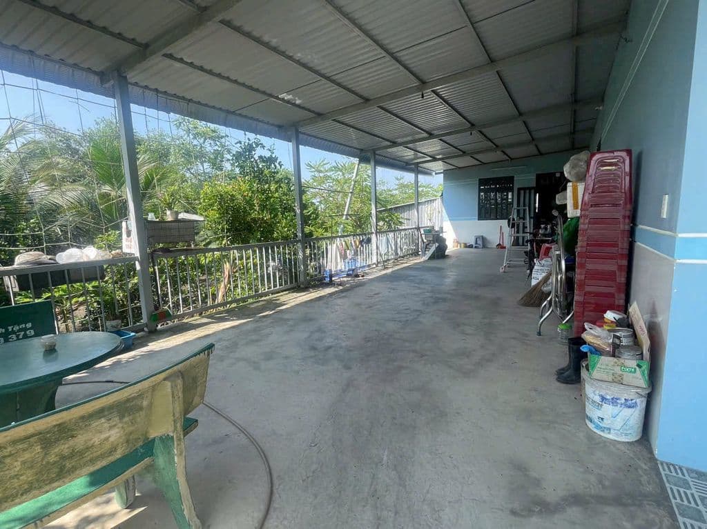 MY đường nhựa Ba bê xã hưng long bìnhChánh 1325m có 300m thổ nhà cấp 4 - Ảnh 2