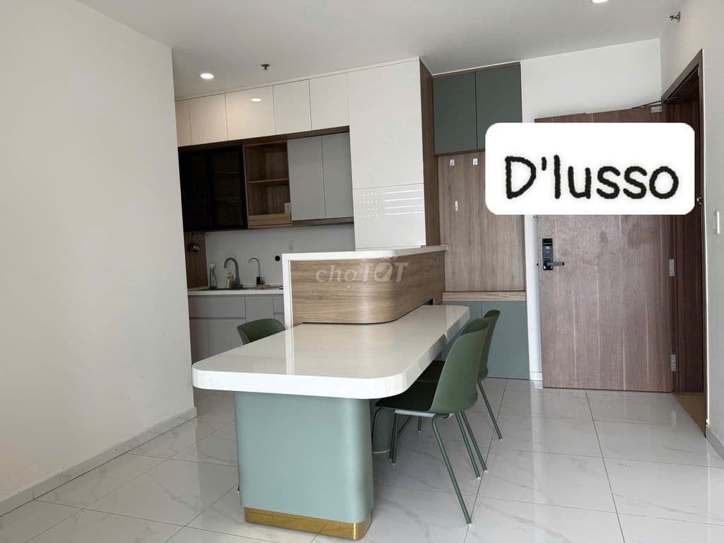 Căn góc 2PN CC Dlusso Full nội thất hướng đông nam - Ảnh 3
