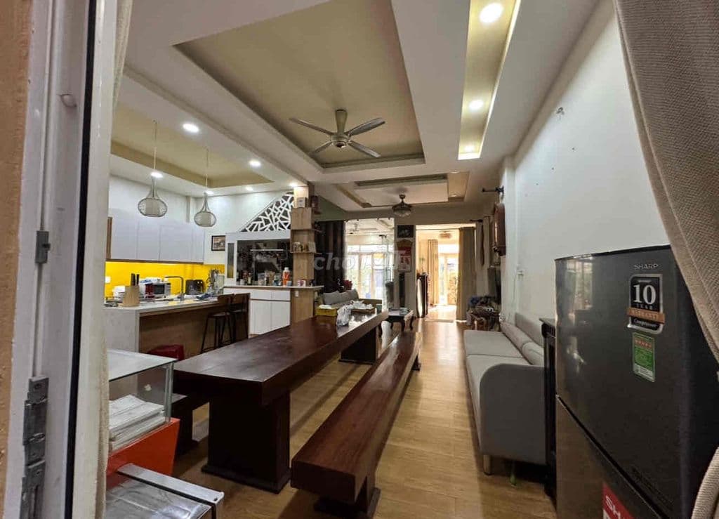 nhà biệt thự đẹp 6,93 x21, 3 lầu đường 4m - Ảnh 2