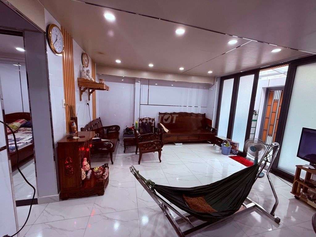 Nhà bán Tân Hoà Đông hẻm 5m oto thông, 69m2, 3pn,nhà mới chỉ 4,8 tỷ - Ảnh 2