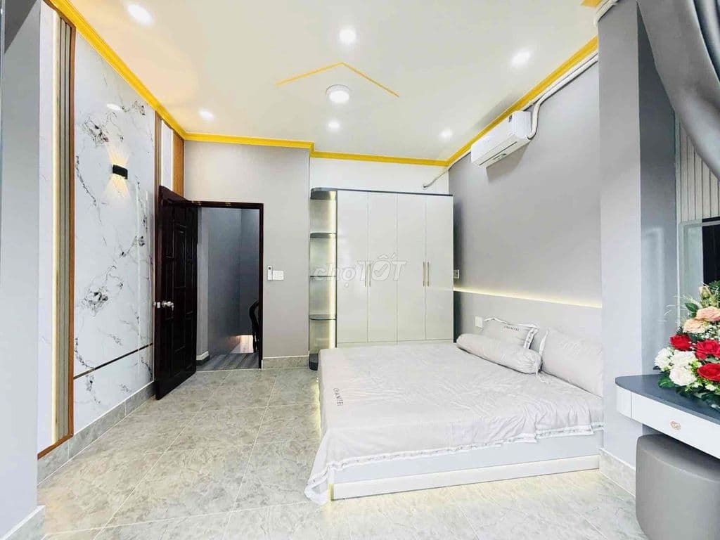 BÁN NHÀ ĐẸP AN HỘi TÂY - QUANG TRUNG GÒ VẤP - HẺM ÔTÔ THÔNG - 40M2 - Ảnh 3