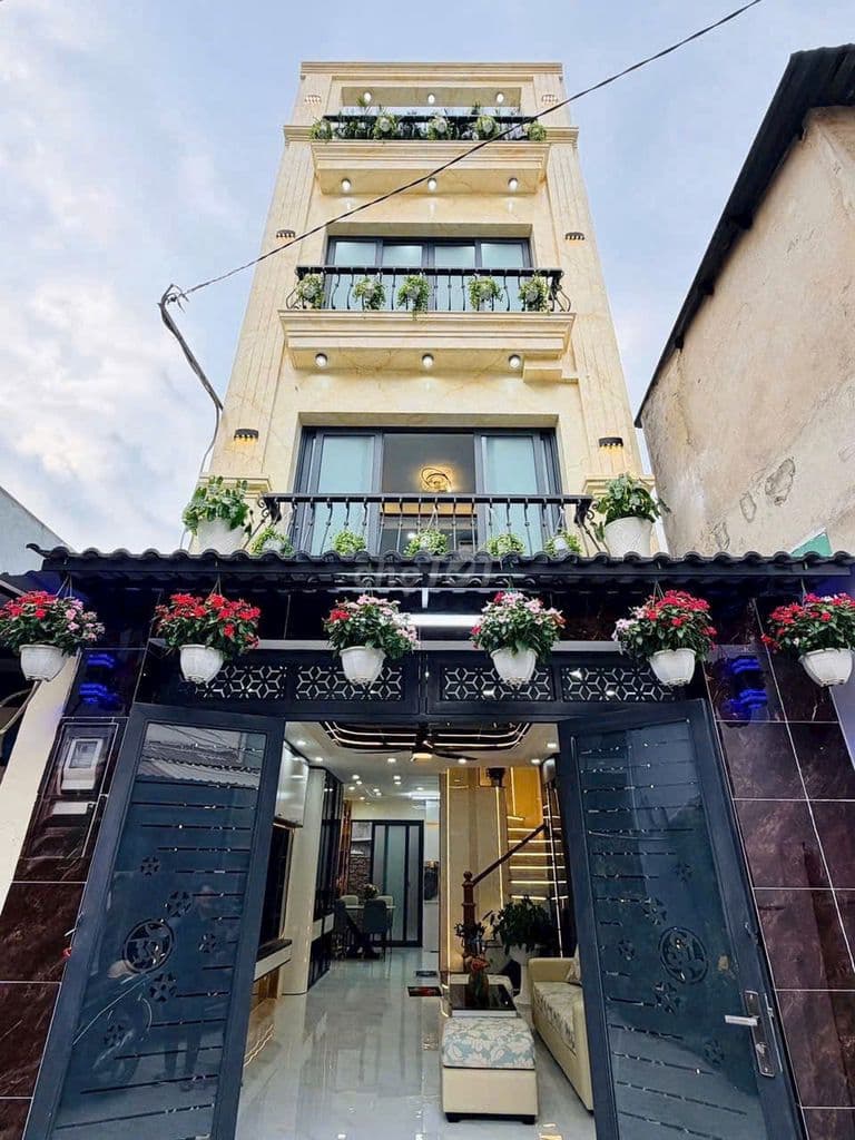 Bán nhà 4x10,6m , Quang Trung , phường 10 , Gò Vấp . Gía 6 tỷ 350