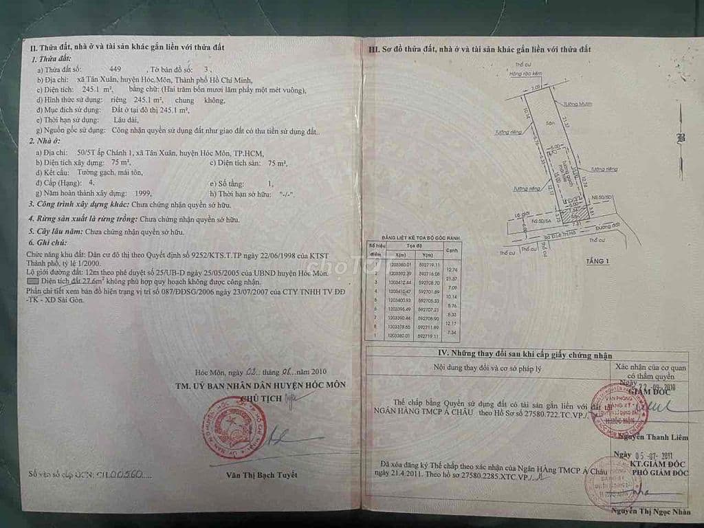 bán đất hẻm lê thị hà,tân xuân,hóc môn - Ảnh 2