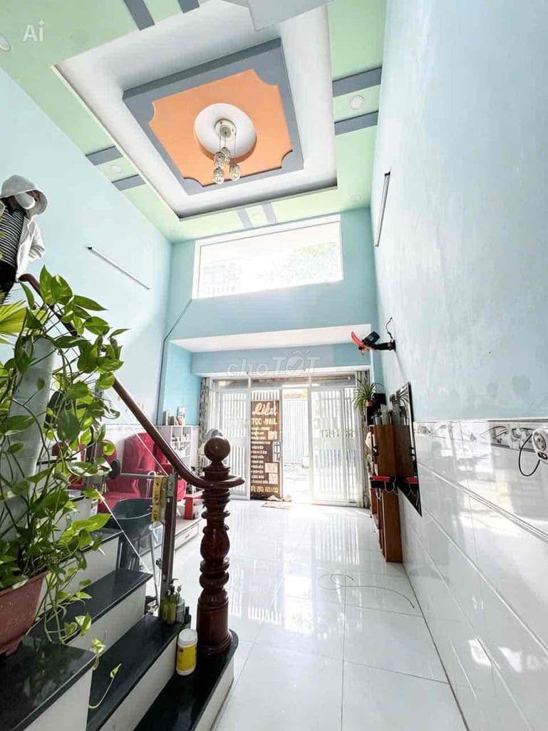 BÁN GẤP - MẶT TIỀN KINH DOANH - ĐƯỜNG NHỰA 6M THÔNG - XE HƠI TRÁNH - Ảnh 2