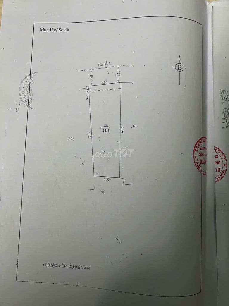 Bán nhà hẻm xe hơi 811/7 Lũy Bán Bích, Phường Tân Thành, Quận Tân Phú - Ảnh 3