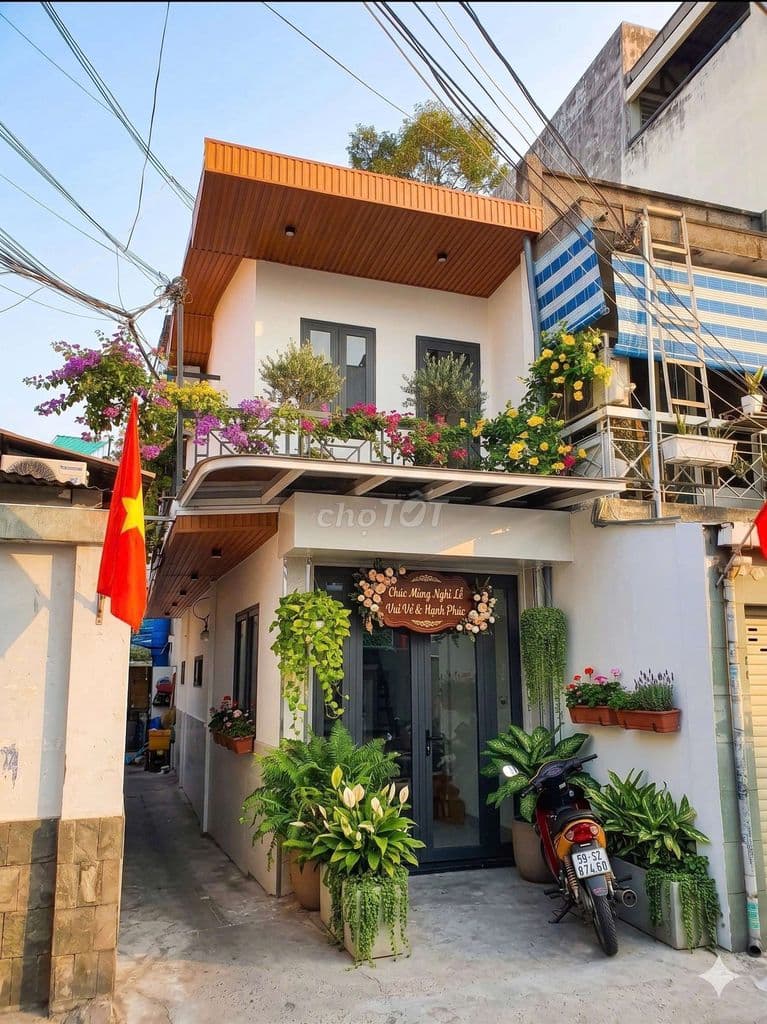 2 MẶT TIỀN NO TRANG LONG 2TẦNG 60M2 CHỈ 6.x tỷ Lộ giới 14M