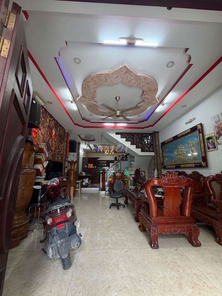 BÁN NHÀ HL3 BÌNH HƯNG HÒA BÌNH TÂN 100m² 4TẦNG HẺM ÔTÔ - Ảnh 2