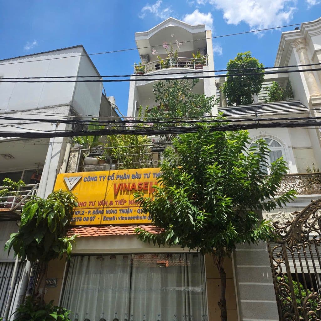 Nhà mặt tiền hẻm, 4 tấm, Hơn 72 m2 mà Giá chỉ 6 tỷ hơn