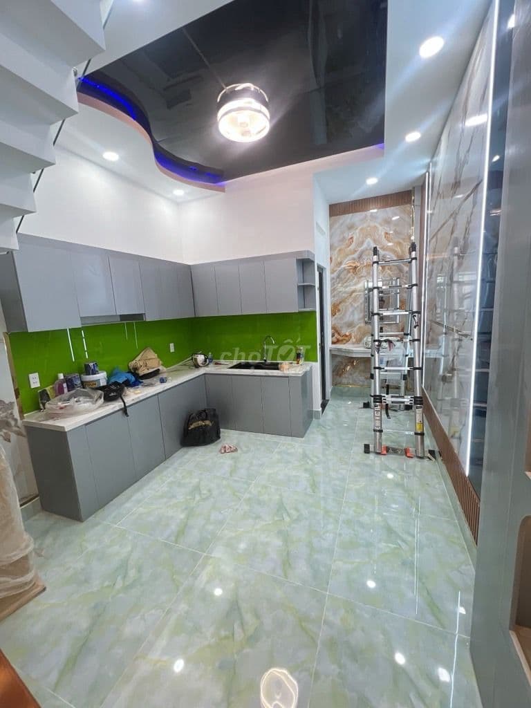 NHÀ ĐẸP HẺM 361 BÌNH ĐÔNG, GẦN CẦU CHÀ VÀ, 50M2, , SHR, NHỈNH 4T - Ảnh 2