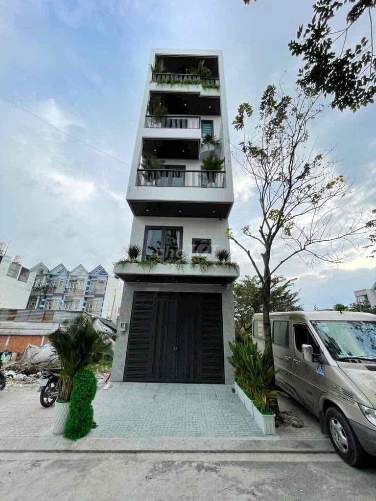 Siêu phẩm nhà đẹp 4 tầng đường nhựa 12m.Thới An Q1