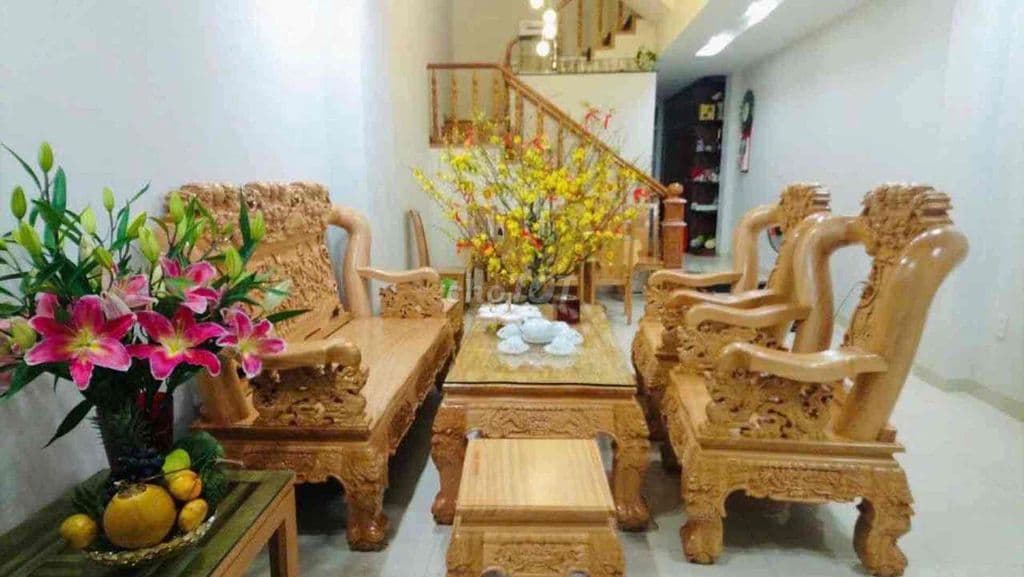 BÁN NHÀ 5 tầng. 80m2. ngang 4.5. TẠI ĐÔNG HƯNG THUẬN. QUẬN 12 - Ảnh 3